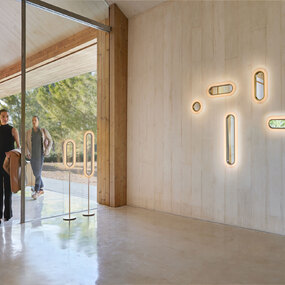 Lens Oval Wall Sconce by LZF