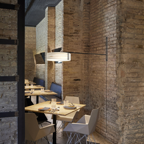 Thesis Swing Arm Plug-in Wall Sconce