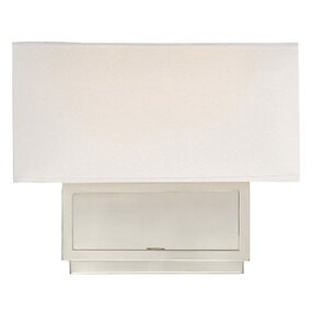 Contemporary Fabric Wall Sconce