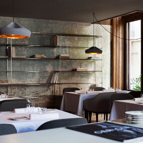 Pleat Box Pendant by Marset