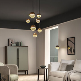 Iglu Round Multi Light Pendant