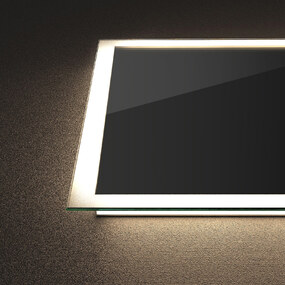 Classic L02I Horizontal Full Frame Edge Indirect LED Mirror