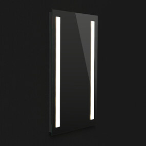 Classic L03D Vertical Double Long Side Inset LED Mirror