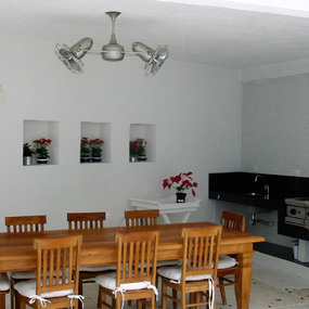 Duplo Dinamico Metal Ceiling Fan by Matthews Fan Company