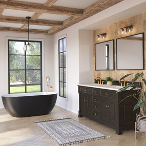 Glint Bathroom Vanity Light by Minka Lavery