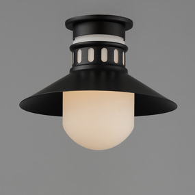 Admiralty Outdoor Semi Flush Ceiling Light