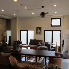 Stella Ceiling Fan with LED Light by Modern Fan Co. by Modern Fan Co.