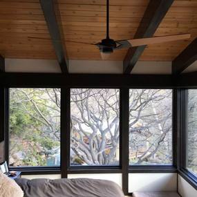 Torsion Fan No Light by Modern Fan Co by Modern Fan Co.