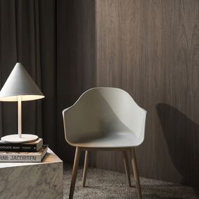 Plinth Cubic Marble Table by Audo Copenhagen