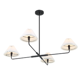 Pleated Chandelier