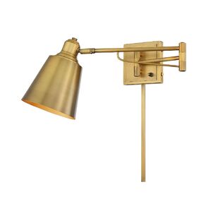 Candiace Swing-arm Plug-in Wall Sconce