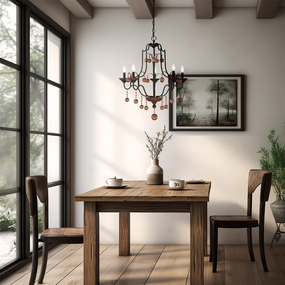 Colonial Charm Chandelier by Minka Lavery