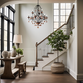 Colonial Charm Chandelier by Minka Lavery