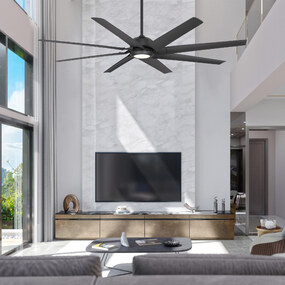 Roboto XL Smart Ceiling Fan with Light