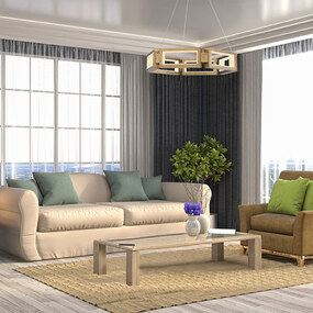 Mies Chandelier by Modern Forms