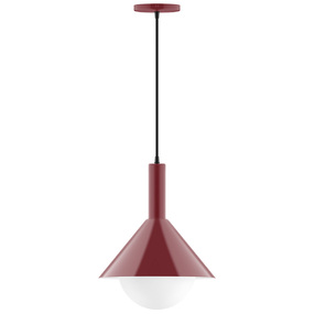 Stack Chase Pendant with Glass Globe