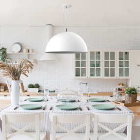 XL Choices Shallow Dome Pendant by Montclair Light Works