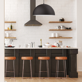 XL Choices Shallow Dome Pendant by Montclair Light Works