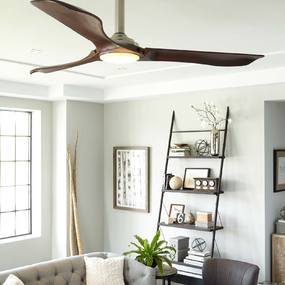 Minimalist 72 Ceiling Fan with Light