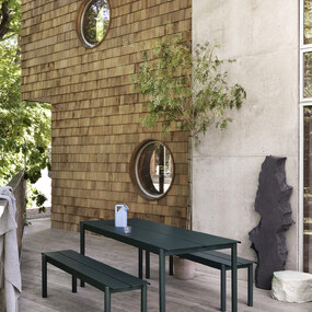 Linear Steel Bench by Muuto