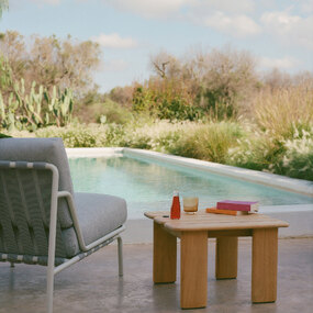 Assemble Outdoor Side Table