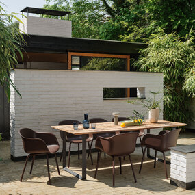 Fiber Outdoor Chair by Muuto