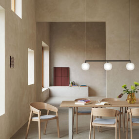 Rime Rail Linear Pendant by Muuto