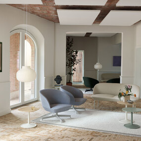 Soft Square Side Table by Muuto