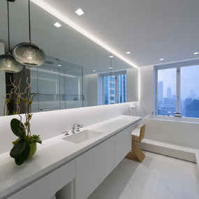 Ellipse Bubble Pendant  by Siemon and Salazar<br />Interior Design | Michael Richman