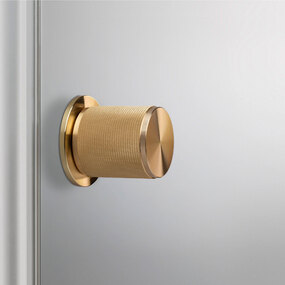 Conventional Door Knob Set - Cross Pattern