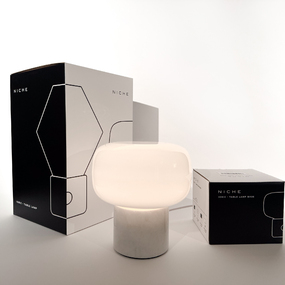 Arca Petite Ionic Table Lamp