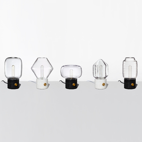 Arca Tall Ionic Table Lamp