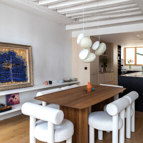 Gropius Upholstered Dining Chair by Noom Home