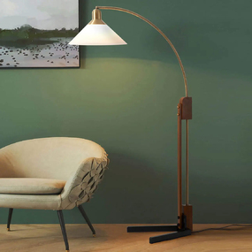 Melmar Chairside Arc Floor Lamp