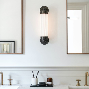 Pillar Offset Wall Sconce