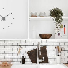 Oj Wall Clock by Nomon