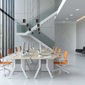 Cylinder with Flat Canopy for Recessed J-Box by OKT Lighting