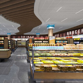 T-Grid Linear Light by OKT Lighting