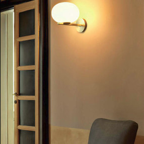 Alba Wall Sconce by Oluce Srl