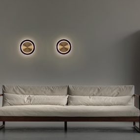 Saturn Round Wall Sconce