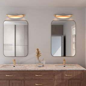 Pivot Color-Select Bathroom Vanity Light