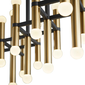 Nero Linear Chandelier