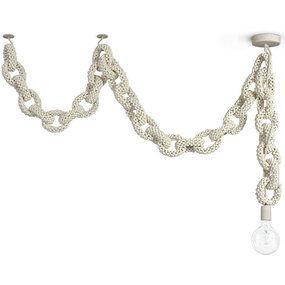 Coco Chain Link Swag Pendant