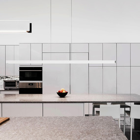 Glide Up/Down Center Feed Suspension by PureEdge Lighting