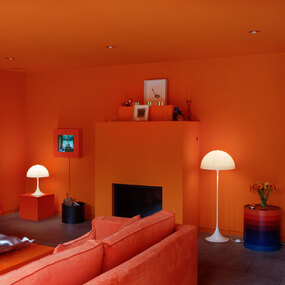 Panthella Floor Lamp by Louis Poulsen