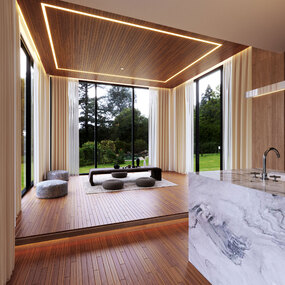 Truline Trim 1.6A Warm Dim 24VDC LED System by PureEdge Lighting