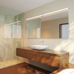 Pipeline 2 Vanity Center Feed w/ Power by PureEdge Lighting