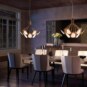 Peacock Chandelier