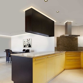 Verge Ceiling Plaster-In System 24V by PureEdge Lighting