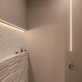 Verge Wall 2.5W Plaster-In System by PureEdge Lighting